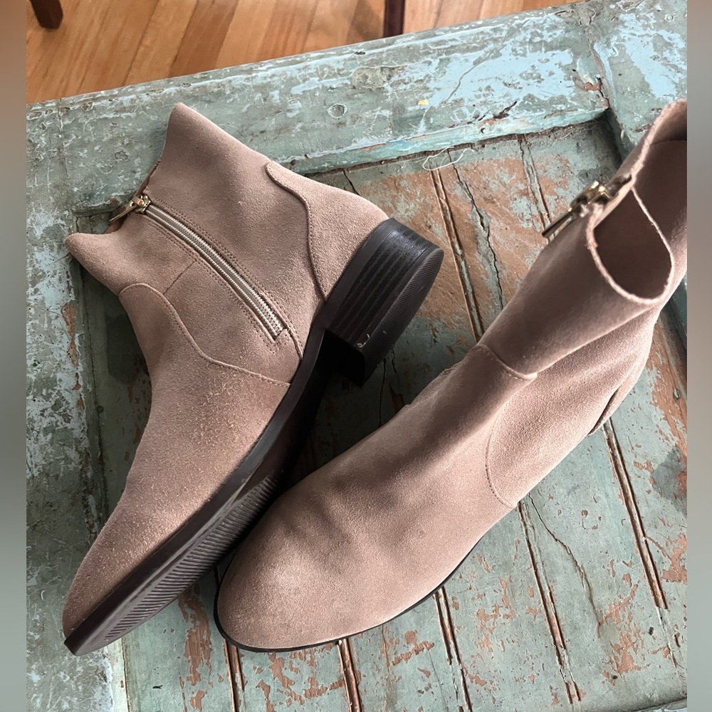 Topshop suede booties size 38